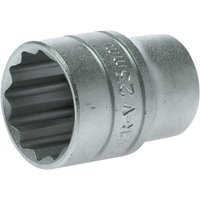 Teng Tools Bi-Hexagon Socket 12-Point 1/2in Drive 23mm M120523-C