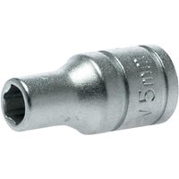 Teng M140505 Hexagon Socket 6 Point Regular 1/4In Drive 5Mm