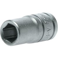 Teng M140507 Hexagon Socket 6 Point Regular 1/4In Drive 7Mm