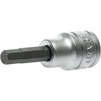 Teng Tools 3/8in Drive S2 Hex Socket Bit 6mm M381506-C