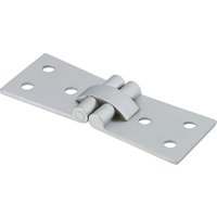 Timco 234340 Counter Flap Hinges - Solid Brass - Satin Chrome 100 X 40