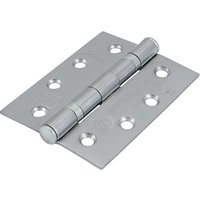Timco 334040 Grade 11 Fire Door Hinges - Satin Chrome 102 X 76 X 2.7