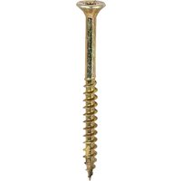 Timco 40050C2C C2 Clamp-Fix Multi-Purpose Premium Screws - Tx - Double Countersunk - Yellow 4.0 X 50 Box 200
