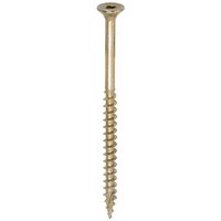Timco 50080C2C C2 Clamp-Fix Multi-Purpose Premium Screws - Tx - Double Countersunk - Yellow 5.0 X 80 Box 200