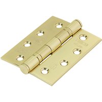 Timco Grade 13 Fire Door Hinges - Electro Brass Stainless Steel Blister Pack 1 334777
