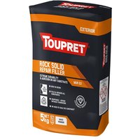 Toupret TTMUX051GB Exterior Rock Solid Repair Filler 5Kg