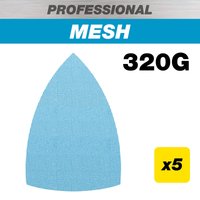 Trend 100 X 150Mm 320G Pro Mesh Detail Sanding Pad 5 Pack AB/DET/320P