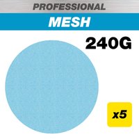 Trend 225Mm 240G Pro Mesh Drywall Sanding Disc 5 Pack AB/225/240P