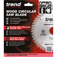 Trend Wood Cordless Circular Saw Blade 140Mm X 20Mm X 24T CSB/14024T