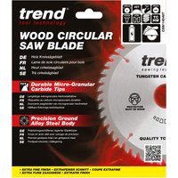 Trend Wood Cordless Circular Saw Blade 140Mm X 20Mm X 48T CSB/14048T