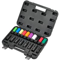 Draper 18 Piece 1/2" Drive Wheel Nut Socket Set
