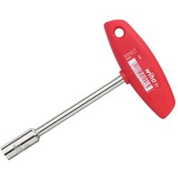Wiha 01007 Internal Square Nut Driver With T-Handle 10 X 125Mm