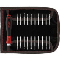 Wiha System 4 Softfinish 12 Piece Interchangeable Screwdriver Set