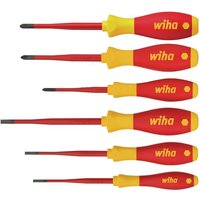 Wiha Softfinish 6 Piece VDE Insulated Screwdriver Set