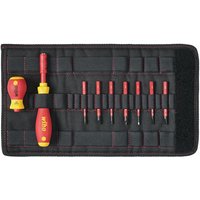 Wiha 10 Piece VDE Softfinish Slimvario Screwdriver Set