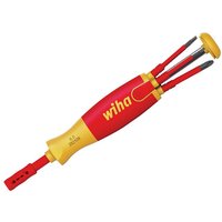 Wiha VDE SL/PZ/PZS Liftup Screwdriver 6 Piece Screwdriver Bit Set