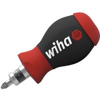 Wiha 43613 Magnetic Softfinish® Stubby Screwdriver With Bit Magazine