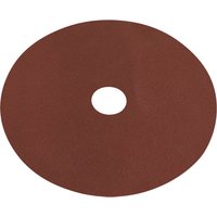 Sealey Aluminium Oxide Fibre Backed Sanding Disc