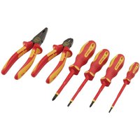 Draper 6 Piece XP1000 VDE Insulated Screwdriver and Pliers Set