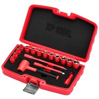 Draper XP1000 17 Piece 1/4" Drive VDE Insulated Socket Set