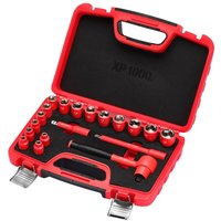 Draper XP1000 19 Piece 3/8" Drive VDE Insulated Socket Set