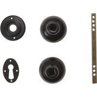 Yale Locks P405-BL P405 Rim Knob Black Finish