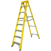 Zarges 300520 Fibreglass Swingback Steps Open 2.71M Closed 2.98M 10 Rungs