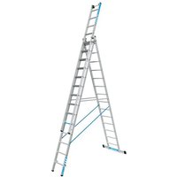 Zarges 41581 Skymaster Plus X Combination Ladder 3-Part 3 X 14 Rungs