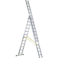 Zarges 44842 D-Rung Combination Ladder 3-Part 3 X 12 Rungs