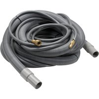 TMHD Vacuum Hose, 1-1/2" x 20', Gray with solution line and cuffs, 1 per carton
