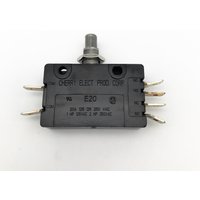 Switch, Push Button (DPST)Wav 20A,125 250Vac,1Hp/Cherry