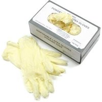 Latex gloves, Powder free, 100 per box, X-Large