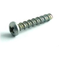 SCREW WITH LARGER HEAD AND SERRATION