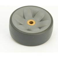 REAR WHEEL 66MM OVERMOLDED RUBBER 4/6/7 VIB SYM