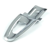 LARGE SPRING STEEL CORD HOOK W/SLOTTED HOLE ULW
