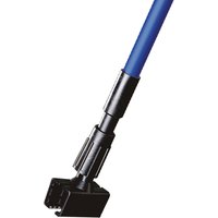 Jaw grip mop handle, 60" x 1", coated handle