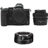 Nikon Z5 Mirrorless Camera with Z 24-50mm f/4-6.3 Lens with FTZ II Mount Adapter