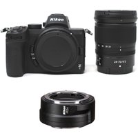 Nikon Z5 Mirrorless Camera with Z 24-70mm f/4 S Lens with FTZ II Mount Adapter
