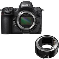Nikon Z8 Mirrorless Camera Body with FTZ II Mount Adapter