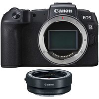 Canon EOS RP Mirrorless Camera Body with EF-EOS R mount adapter