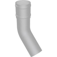 Cast Aluminium Round Downpipe Bend - 112.5 Degree x 63mm PPC
