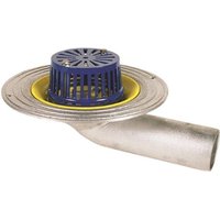 Flat Roof Outlet 90 Degree Spigot Flat Grate
