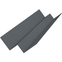 Fibre Cement Cladding Aluminium Internal Corner - 3mtr Anthracite Grey