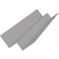 Fibre Cement Cladding Aluminium Internal Corner - 3mtr Granite Grey