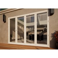 Aluminium Bifold Door - 3000mm White - 1 Left 3 Right