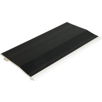 FloPlast Shiplap Cladding - 150mm x 5mtr Black Ash Woodgrain