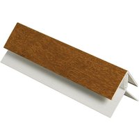 Shiplap Cladding External Corner - 3mtr Golden Oak