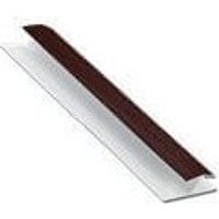 FloPlast Shiplap Cladding Centre Joint Trim - 5mtr Rosewood