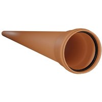 110mm x 3mtr x Pack of 100 (8.74 per unit) - Underground Drainage Pipe Single Socket