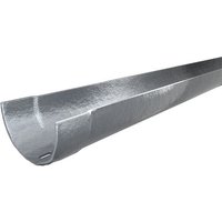 Cast Iron Deep Half Round Gutter - 125mm x 1829mm Primed